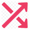 Alternate Intersect Cross Icon