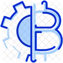Alternative Currency Bitcoin Cryptocurrency Icon
