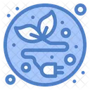 Alternative Energy Electric Plug Eco Energy Icon
