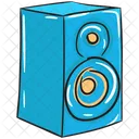 Alto Falante De Som Alto Falante De Musica Multimidia Icon