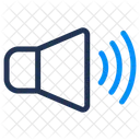 Alto Falante Interface Do Usuario Volume Ícone