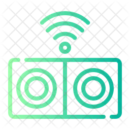 Alto-falante inteligente  Ícone