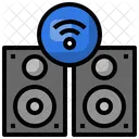 Alto Falante Wi Fi Wi Fi Alto Falante Ícone