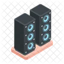 Alto Falantes De Som Woofers De Som Sistema De Som Icon