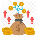 Alto Valor En Dolares Alto Valor Monetario Alto Valor Monetario Icono