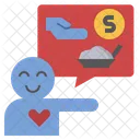 Altruismo Desinteres Dar Icono