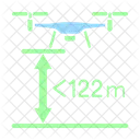 Voo Drone Maximo Ícone