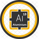 Aluminium Preodic Table Preodic Elements 아이콘
