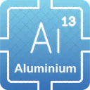 Aluminium Preodic Table Preodic Elements Icon