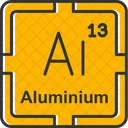 Aluminium Preodic Table Preodic Elements Icon