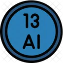 Aluminium Periodic Table Chemistry Icon