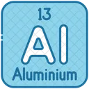 Aluminium Chemistry Periodic Table Icon