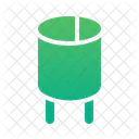 Aluminium capacitor  Icon