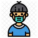 Estudante Garoto Avatar Ícone