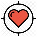 Alvo Verdadeiro Amor Ícone