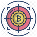 Alvo bitcoin  Ícone