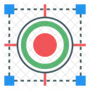 Alvo Inteligente Alvo Digital Mira Digital Ícone