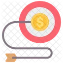 Meta financeira  Ícone