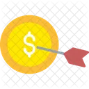 Meta financeira  Ícone