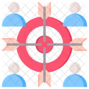 Alvo Grupo Equipe Ícone