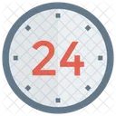 Services Clock Time Icon