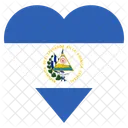 El Salvador Flagge Symbol