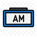 Am Time Clock Icon
