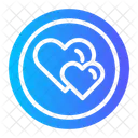 Amoroso Corazon Amor Y Romance Icono