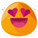 Carinoso Emoji Cara Icono