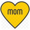 Amo A Mama Madre Dia De La Madre Icono