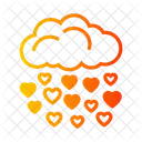 Amor Lluvia Amor San Valentin Icon