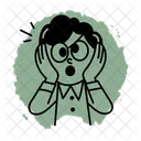 Amazed Astonished Surprised Icon
