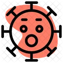Amazed Coronavirus Emoji Coronavirus Icon