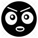 Amazed Emoticon  Icon