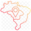 Amazon Map Map Amazon Area Icon