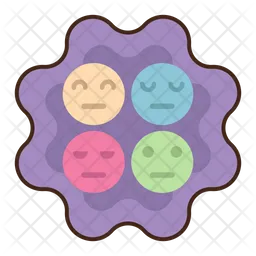 Ambiguous Emotion Emoji Icon