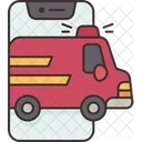Ambulance Online Emergency Icon