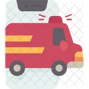 Ambulance Online Emergency Icon