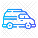 Ambulance Vehicle Transport Icon