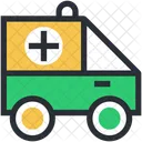 Ambulance Service Medical Icon