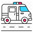車、救急車、医者 アイコン