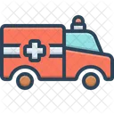Ambulance Emergencies Exigency Icon