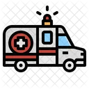 Ambulance Emergency Medical Vehicle Transportation Icon