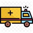 Medical Ambulance Vehicle Icon