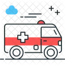 Ambulance Emergency Vehicle Medic Icon