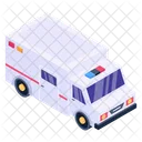 Hospital Vehicle Ambulance Ambulance Van Icon