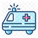 Emergency Medical Ambulance Icon