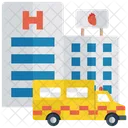 Ambulance Medical Transport Healthcare Icon