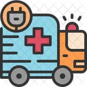 Ambulance Ev Car Ems Icône