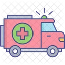 Ambulance Transport Vehicle Icon